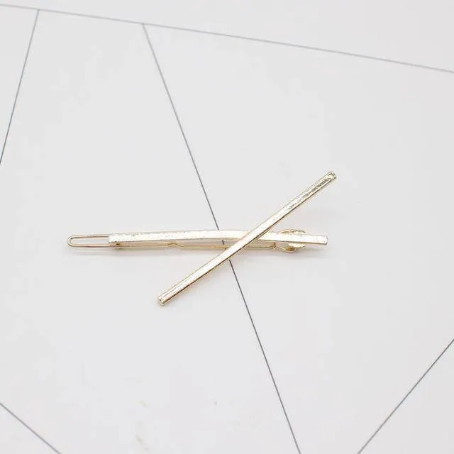 19 Styles, Minimalist Hair Pin, Hair Clip, Women Barrettes