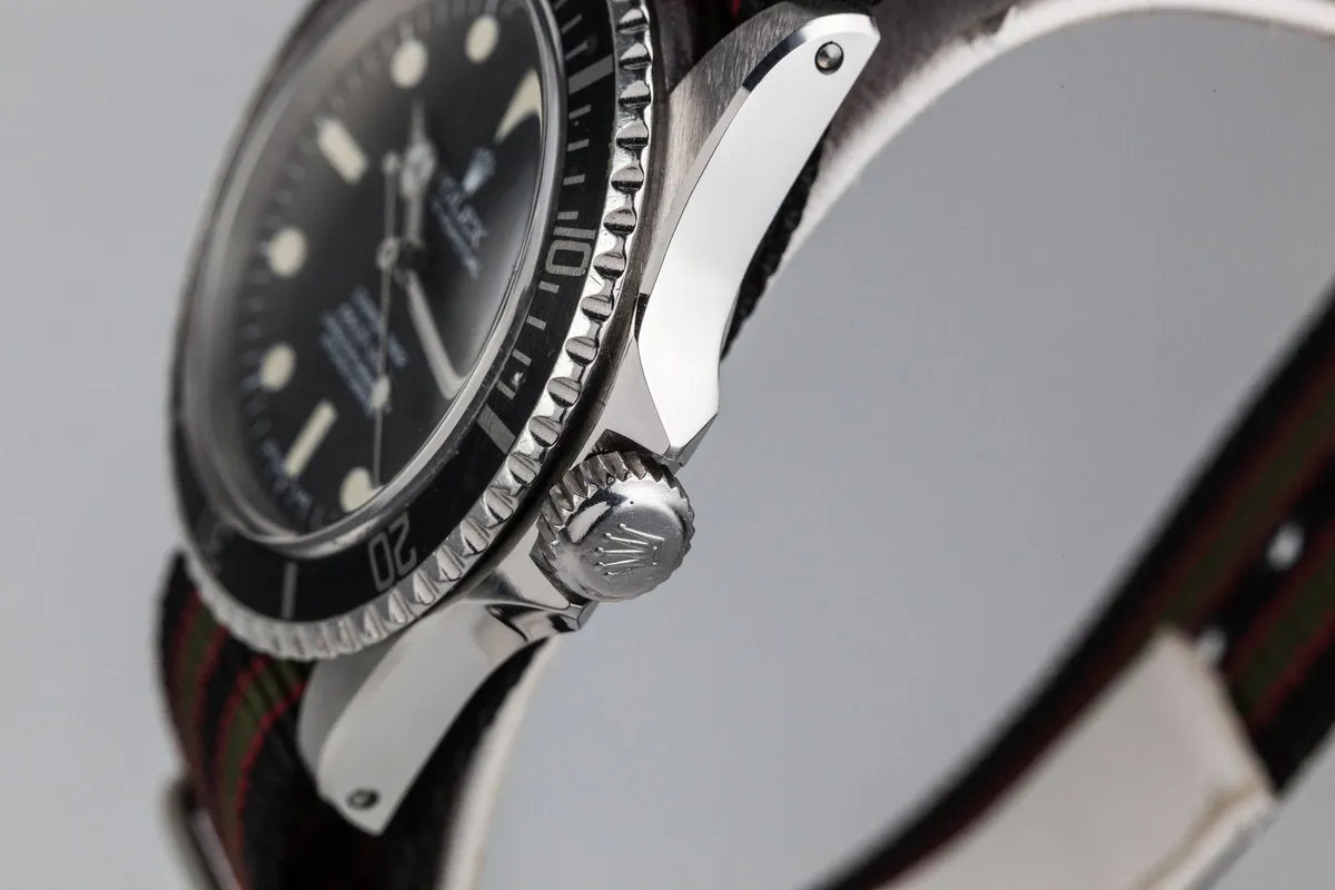 1961 Rolex Submariner 5512 with Pointed Crown Gaurds and Service Dial