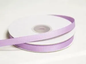 25 Yards 3/8" DIY Lavender Grosgrain Ribbon For Craft Dress Wedding