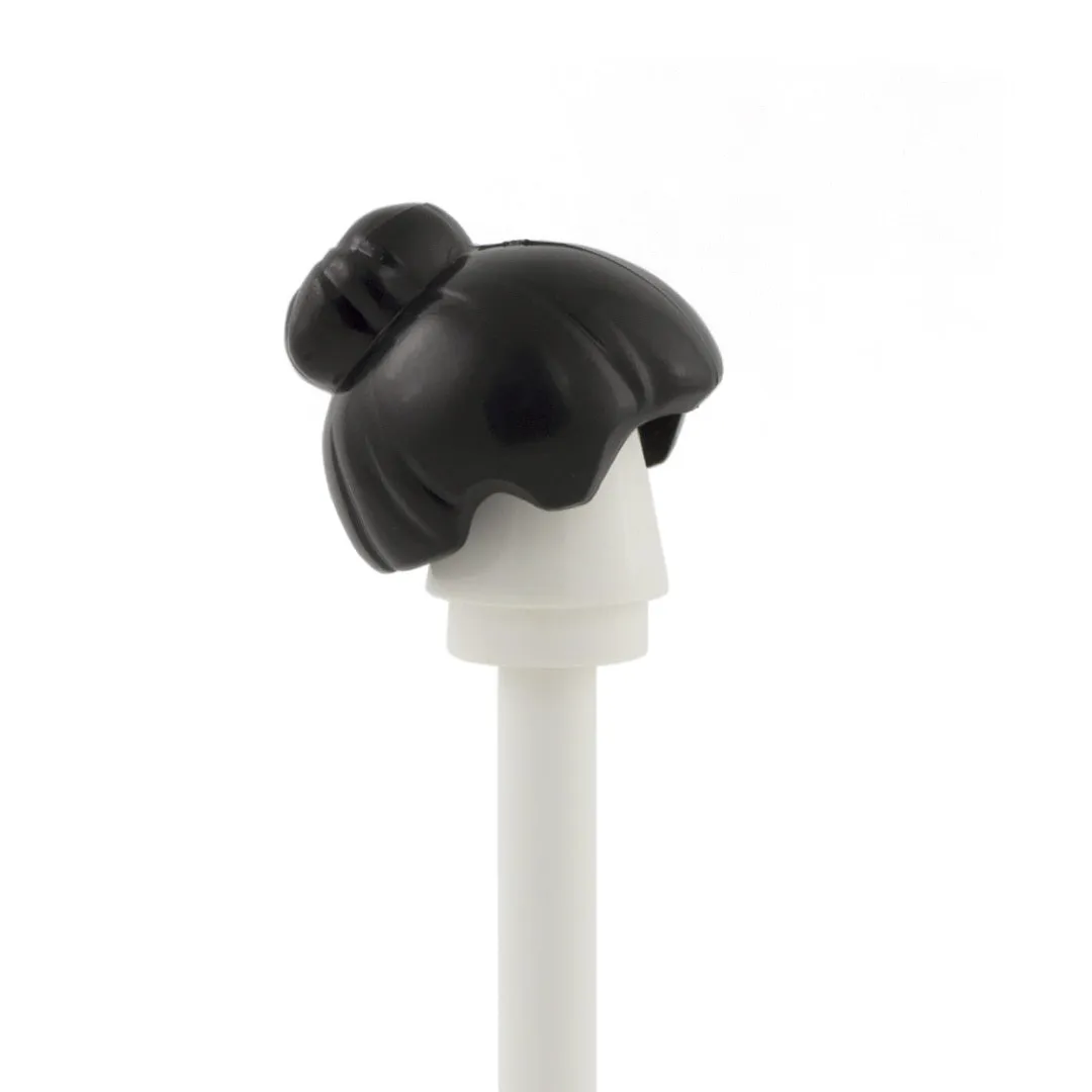 Black Bun - LEGO MINIFIGURE HAIR