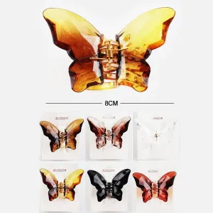 Butterfly Hair Jaw Clip 937 (12 units)