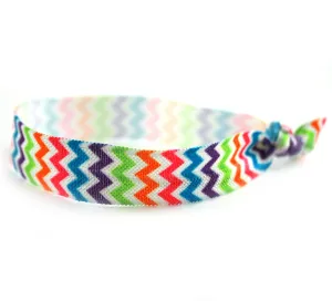 Chevron Rainbow Hair Tie (SKU 6068)