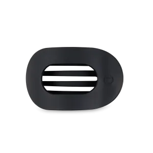 Midnight Matte Small Flat Round Hair Clip