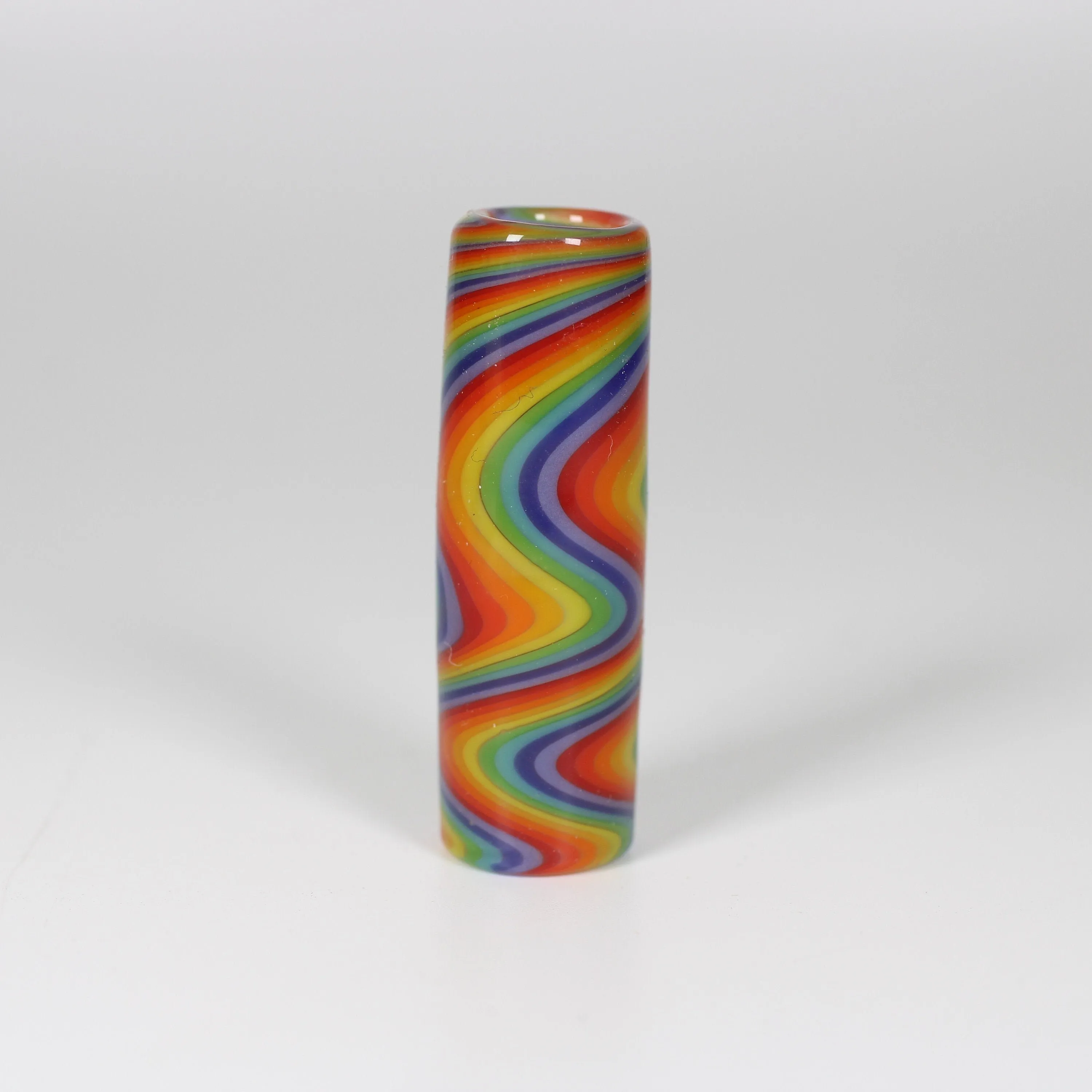 New Rainbow Glass Dread Bead, CUSTOM Style and sizes Options