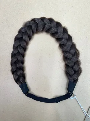 Plait Headband Mid Brown