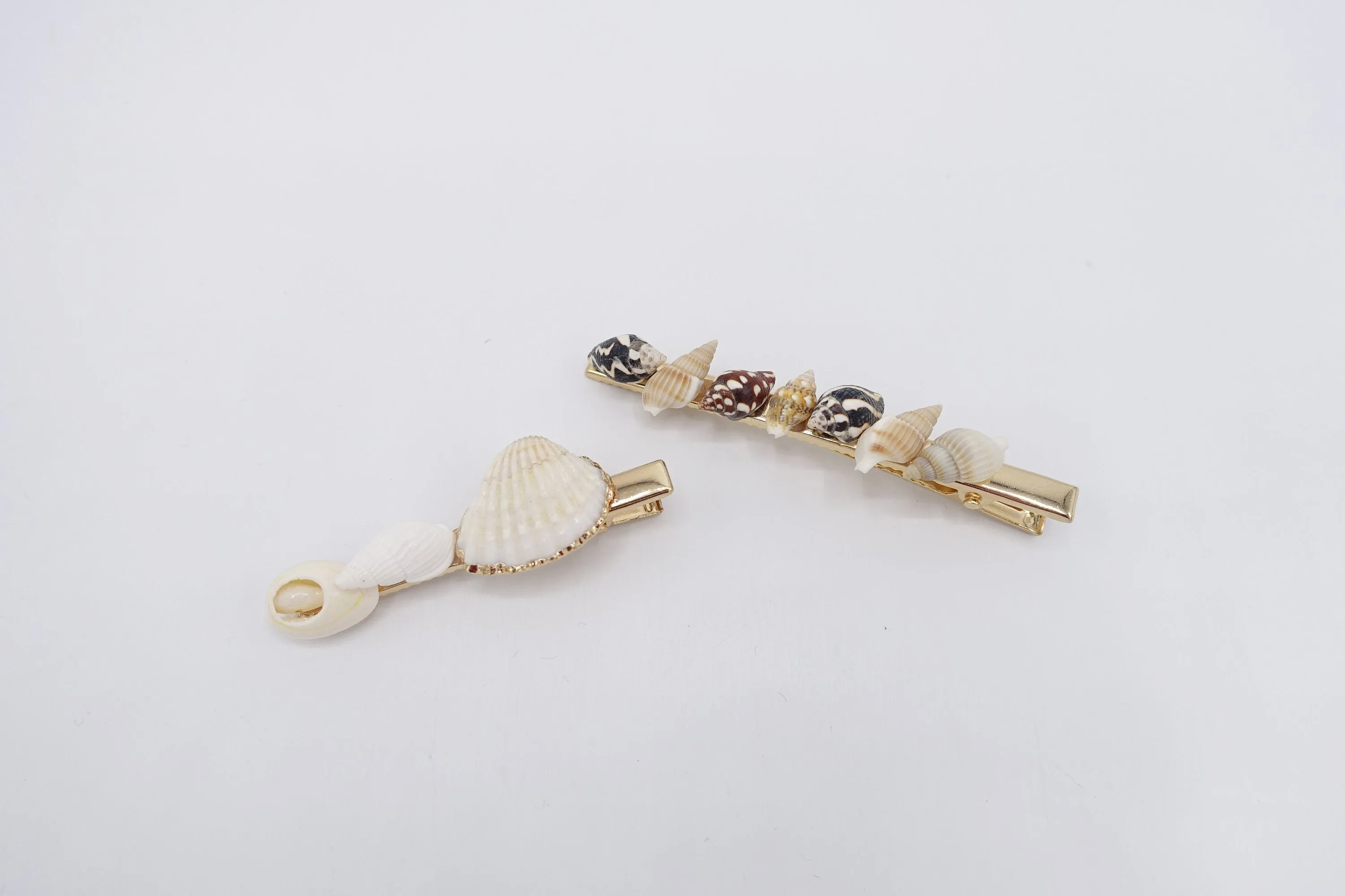 seashell hair clip