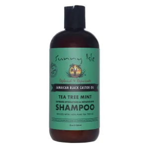 Sunny Isle Jamaican Black Castor Oil Tea Tree Mint Extreme Hydration and Detangling Shampoo - 12oz